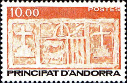 Andorre (F) Poste N** Yv:337 Mi:358 Ecu Primitif Des Vallées (Thème) - Coins