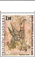 Andorre (F) Poste N** Yv:278 Mi:299 Pintura Preromaniga De Sant Cerni De Nagol Bord De Feuille (Thème) - Archéologie