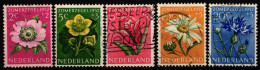 Niederlande 588-592 Gestempelt #NO733 - Altri & Non Classificati