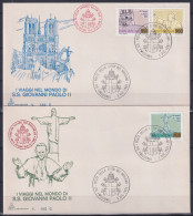 Vatikan FDC 792-802 Als Ersttagsbrief #NO675 - Andere & Zonder Classificatie