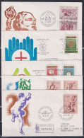 Vatikan FDC Jahrgang 1976 Als Ersttagsbrief #NO771 - Andere & Zonder Classificatie