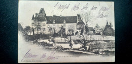 24 , Le Château De Monsec  ,vue Générale En 1902......vue Peu Courante - Altri & Non Classificati