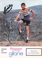Vélo - Cyclisme -  Coureur Cycliste Maurice Le Guilloux - Team Sonolor Gitane - Radsport