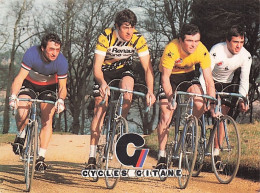 Vélo - Cyclisme -  Coureurs Cyclistes Bernard Hinault - André Chalmel - Jean René Bernaudeau - Roland Berland - 1980  - Radsport