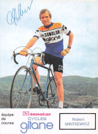 Vélo - Cyclisme -  Coureur Cycliste Robert Mintkewicz - Team Sonolor Gitane - Cyclisme