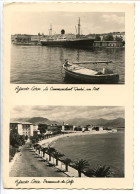 CPSM  Dentelée 10.5 X 15  Corse Du Sud   AJACCIO  Le "Commandant Quéré" Au Port     Promenade Du Golfe - Ajaccio