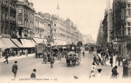 ROYAUME UNI - London - Oxford Street - LL - Animé - Carte Postale Ancienne - Autres & Non Classés