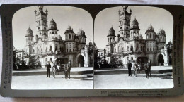 INDE - Luxmivilas Palace Résidence Du Prince Baroda -- Photo Stéréoscopique 1901 H.C. White TBE - Fotos Estereoscópicas