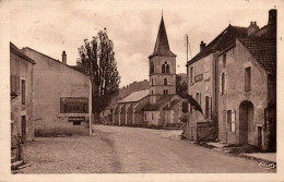 N°3732 W -cpa Marmagne -entrée Du Village Et L'église- - Autres & Non Classés