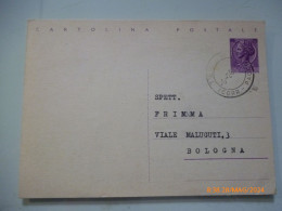 Cartolina Postale Viaggiata  Da Bisenti ( Teramo ) A Bologna "F.R.I.M.M.A."1961 - 1961-70: Poststempel