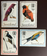 Swaziland 1978 Birds Definitives Set Ordinary Paper MNH - Other & Unclassified