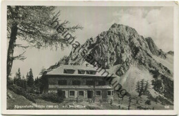 Klagenfurter Hütte - Bielschitza - Foto-AK 1936 - Verlag Franz Schilcher Klagenfurt - Autres & Non Classés