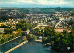 61 - FLERS DE L'ORNE - L'ETANG LE CHATEAU ET VUE GENERALE - Flers