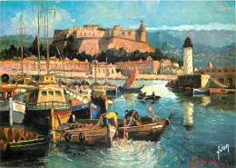  ART  - MARINE PROVENCALE - PEINTURE DE COLOMBINI - Malerei & Gemälde