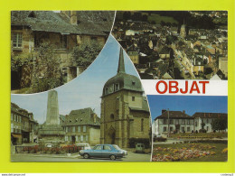 19 OBJAT Vers Brive N°16 En 4 Vues Lycée Horticole Centre Renault R12 Gordini 4L Citroën 2CV Camionnette VOIR DOS - Brive La Gaillarde