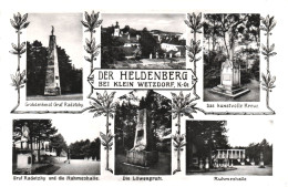 HELDENBERG, HOLLABRUNN, MULTIPLE VIEWS, ARCHITECTURE, MONUMENT, STATUE, CROSS, AUSTRIA, POSTCARD - Hollabrunn