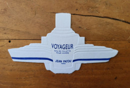 Carte Patou Voyageur - Profumeria Moderna (a Partire Dal 1961)