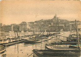  13 - MARSEILLE -  LE VIEUX PORT ET N.D. DE LA GARDE - Vecchio Porto (Vieux-Port), Saint Victor, Le Panier
