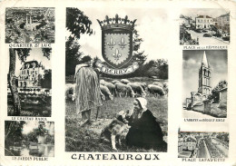  37 - CHATEAUROUX - MULTIVUES - BLASON - Chateauroux