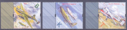 2024. Transnistria, Airplanes Of The Tiraspol Airfield, Issue III, 3v Perforated,2.45/** - Moldavië