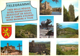  12 -  AVEYRON - TELEGRAMME - Andere & Zonder Classificatie