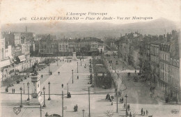 FRANCE - Clermont Ferrand - Place De Jaude - Vue Sur Montrognon - Carte Postale Ancienne - Clermont Ferrand