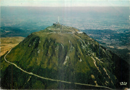  63 -  EN AVION SUR LA CHAINE DES DOMES - LE PUY DE DOME - Other & Unclassified