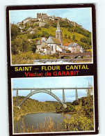 SAINT FLOUR Et Le Viaduc De GARABIT - Très Bon état - Saint Flour