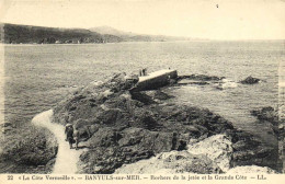 BANYULS Sur MER  Rochers De La Jetée De La Grande Cote Animée RV - Banyuls Sur Mer