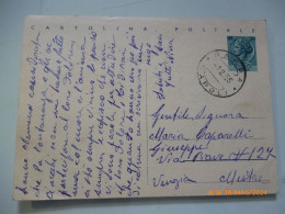 Cartolina Postale Viaggiata  Da Barra ( Napoli ) A Mestre 1955 - 1946-60: Storia Postale