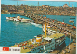 LD61 : Turquie :  ISTANBUL  : Vue  , Bateau - Turkey