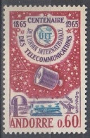 FRENCH ANDORRA 193,unused - Télécom