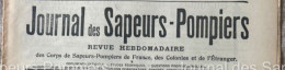 1912 Journal Des Sapeurs Pompiers - HOUDAIN ( Nord ) - CONCOURS - NOMINATIONS D'OFFICIERS - 1900 - 1949