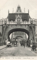 ROYAUME UNI - London - The Tower Bridge - Looking North - LL - Animé - Carte Postale Ancienne - Andere & Zonder Classificatie