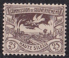 Oberschlesien Deutsche Abstimmungsgebiete 1920 Mi. Nr. 19 **/MNH (A5-18) - Schleswig