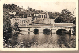 27 - Beaumont-le-Roger - Le Pont De L'Etang Et Les Ruines - Beaumont-le-Roger