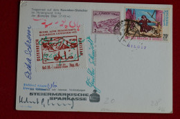 1973 KampireDior Karakorum Expedition Signed Linzbichler+ 3 Climbers Himalaha Mountaineering Escalade Alpinisme - Sportspeople