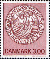 Danemark Poste N** Yv: 907 Association Cléricale Pour La Maison Des Missions (Thème) - Cristianesimo