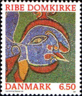 Danemark Poste N** Yv: 896 Mi:893 Ribe Domkirke Carl-Henning Pedersen Mosaïque (Thème) - Autres & Non Classés