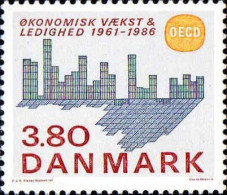 Danemark Poste N** Yv: 890 25.Anniversaire De L'OCDE (Thème) - Autres & Non Classés