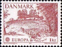 Danemark Poste N** Yv: 640 Europa Cept Allinge (Thème) - 1977