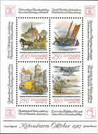 Danemark Bloc N** Yv: 6 Exposition Philatélique Hafnia 87 (Thème) - Briefmarkenausstellungen