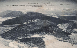 FRANCE - Chaîne Des Puys Sud - Chaîne Des Monts Dore - Vue Prise Du Sommet Du Puy De Dôme - Carte Postale Ancienne - Sonstige & Ohne Zuordnung