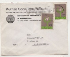 PARTITO SOCIALISTA ITALIANO ALESSANDRIA 1970 - Non Classés