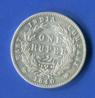 Inde  Gb   Rupee  1840  Arg - India