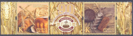 2024. Transnistria,  Bread Baking, 90th Anniv. Of The Tiraspol Bread Factory, 2v With Label Perforated, Mint/** - Moldova