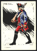 Künstler-AK Sign. H. Beutler: Schweizerisches Rot-Kreuz, Soldat Der Berner Landwehr  - Sonstige & Ohne Zuordnung