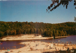 19 - TREIGNAC - LA PLAGE AU BORD DU LAC - Other & Unclassified