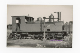 Photo Locomotive 2 Dépôt Gare Ligne Meaux Dammartin En Goële Seine Et Marne 77 France Train Tramway Motrice Vapeur VFIL - Trains