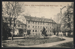 CPA Bad Niederbronn /Els., Hotel U. Villa Hueber-Matthis  - Autres & Non Classés